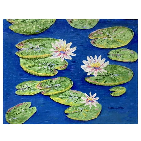 

Betsy Drake PM1350 14 x 18 in. Lily Pads Place Mat - Set of 4