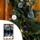 thumbnail image 1 of XWSHYW Decoraciones Navideñas Suministros de Decoración Navideña Árbol de Navidad Bola de Terciopelo 8 Cm Juego 15 Piezas, 1 of 5