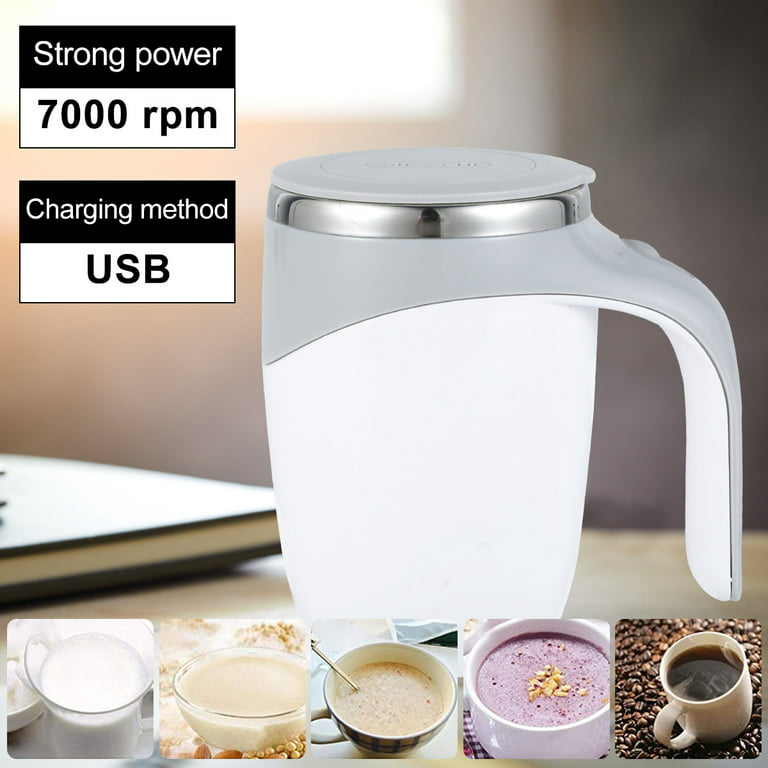 Self Stirring Coffee Mug,KittBaby Rechargeable Stainless Steel Automatic  Magnetic mixing cup for Coffee Tea Milk Cocoa,13oz white Electric mixer Mug  Best Gift - Coupon Codes, Promo Codes, Daily Deals, Save Money Today