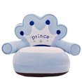 thumbnail image 2 of Funda de sofá para bebé Crown Learn To Sit Funda de asiento de felpa sin relleno (azul claro) Tmvgtek Para estrenar, 2 of 6