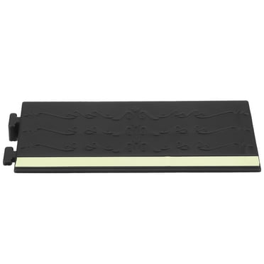 Unbranded As Shown, 31.00X11.00X4.00cm/12.18X4.32X1.57in, Rubber, Yellow, Sliding Door Threshold Ramp, 1 Piece