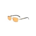 thumbnail image 6 of Rectangle Retro Vintage Square Sunglasses, 6 of 7