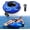 Blue, variant on River Tube,47'' Heavy Duty River Tube with 600D Oxford Canvas Cover, River Floats for Adults with Removable Cushion, Cup Holder & Tow Strap for Pool, Lake, River