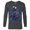Charcoal Heather, variant on Marvel Avengers: Endgame Female Super Heroes - Long Sleeve T-Shirt for Men - Customized-Athletic Heather