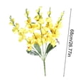 thumbnail image 2 of Artificial Gladiolus Flower Stems with 5 Branches for Vase, Faux Silk Gladiolus for Wedding Centerpiece and Home Decor, Fade Resistant Fake Flowers for Indoor and Outdoor Display, 2 of 5