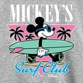 thumbnail image 3 of Disney - Mickey & Friends - Mickey's Surf Club - Miami Retro Colors - Toddler And Youth Long Sleeve Graphic T-Shirt, 3 of 5