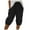Black, variant on Summer Pants for Women N L Wide Waist Women Business Casual for Medium Yoga Pant Stretch Dress Pants Woman Glitter Warmers V Shape Leggings Comfy Dress Fashion Solid Large Silver L