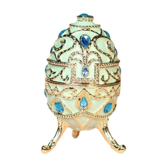 freneci Jewelry Trinket s Decor Easter Egg for Charms Earrings Pendants Blue