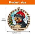 thumbnail image 2 of Giant Schnauzer Christmas Tree Dog Ornament, Giant Schnauzer Dog Christmas, Giant Schnauzer Dog SunCatcher ,Christmas Decoration, Christmas Keepsake, 2 of 4