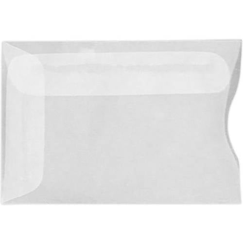 Credit Card Sleeves (2 1/4 x 3 1/2) 24lb. Clear Translucent (500 Qty