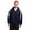 True Navy/White, variant on Sport-Tek ® Fleece-Lined Colorblock Jacket. JST81