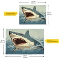 thumbnail image 5 of FREEAMG Shark with Teeth Puzzle 1000 Pieces - Wooden Jigsaw Puzzles for Family Games - Suitable for Teenagers and Adults, 5 of 7