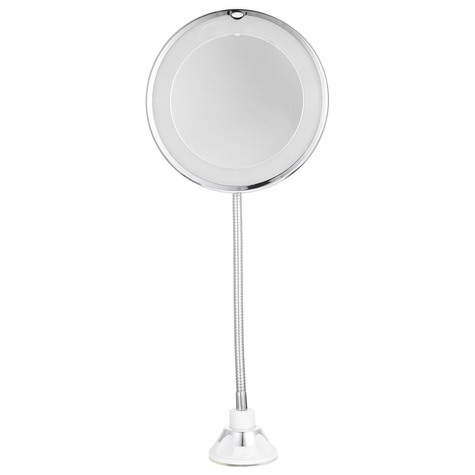 10X Magnifying Makeup Mirror with Suction Cup and LED Light Bathroom