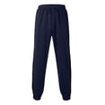 thumbnail image 6 of ZMHEGW Men Tear Pants Basketball Casual Training Warm Up Loose Open Leg Sweatpants With Pocket, 6 of 7