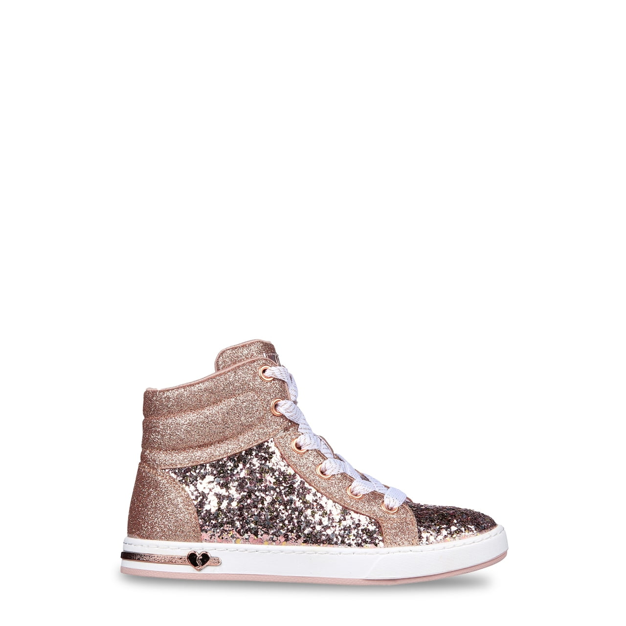 Skechers Youth Girls Shoutouts Glitter Glams Sneaker Walmart