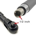 thumbnail image 4 of Offset Extension Wrench, Multifunctional Impact Electric Ratchet Extender, Chain Drive Power Wrench, Dual-Mode Torque Control, 1/2" Socket Compatible, Durable Mechanic Tool, 4 of 7
