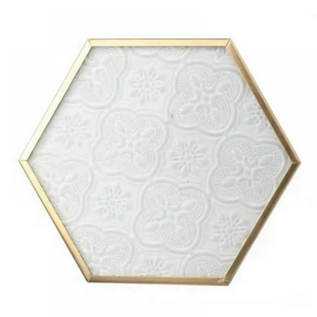 

Retro Glass Coasters Marble Coasters Glass Hexagonal Coaster Coffee Cup Coasters Table Coasters