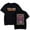 Black, variant on T-Pain Tour Merch Classic printed round neck T-shirt, pure cotton short sleeved unisex casual streetwear