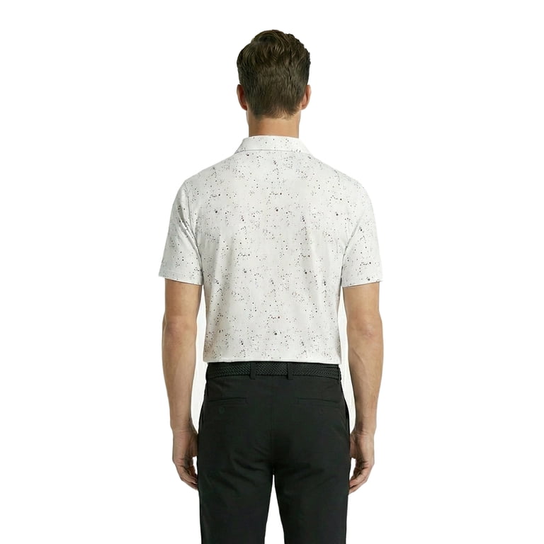 Birdie Bound Men's Splatter Print Golf Polo photo 3