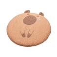 thumbnail image 2 of TISHITA Capybara Plush Seat Cushion Floor Pillow Decorative Cartoon Chair Pad Floor Cushion for Bedroom Living Room Bed Birthday Gift , Shed Tears, 2 of 8