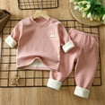 thumbnail image 2 of CUZIBR Boys Long Sleeve Color Block Sweatshirt & Sweatpants Toddler Boy Fall Winter 2 Piece Outfits Cute Dailywear For Child, 2 of 3