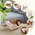 thumbnail image 4 of PEACNNG Flappy Chase Cat Toy  Flappy Chase Bird Cat Toy  FlappyChase Interactive Cat Toy  Chirping Bird Cat Toy Flapping Wings  Flying Interactive Simulation Electric Sparrow Shaking Bird, 4 of 8
