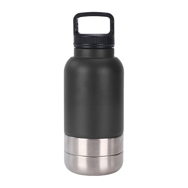 Naiovety Dispensador de agua 3 en 1 para perros, ideal para viajar con cachorros, acampar, hacer senderismo al aire libre Cocina y Comedor