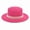 Hot Pink, variant on Purple Hat straw Sun Protection Hat, Fishing Hat, Beach & Hiking Hat, Paddling Straw Hat One Size