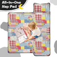 thumbnail image 4 of Pioneer Flower Floral Print Pattern Toddler Nap Mat for Teens Preschool Daycare, Teens Sleeping Mat Bag, Toddler Sleeping Bag with Pillow, 4 of 6