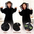 thumbnail image 4 of GOBWCOT Kids Onesie Pajamas Dragon Costume Children Animal Sleepwear Jumpsuit Cosplay for Boys and Girls, 4 of 8