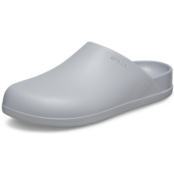 Crocs Unisex-Adult Dylan Clogs Light Grey 12 Men/14 Women