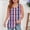 Multicolor T, variant on SGFCWSX Girls Tank Tops Kids USA Flag Patriotic Print Sleeveless Curved Hem Everyday Wear Top Multicolor Size 7-8 Years