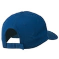 thumbnail image 4 of Peace Symbol Embroidered Cotton Twill Cap - Royal OSFM, 4 of 5