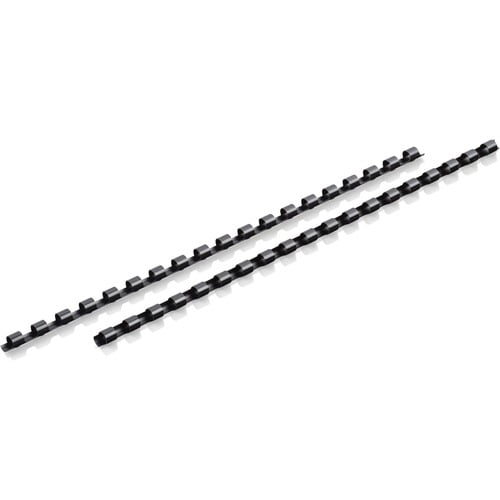 Mead CombBind Binding Spines - 0.25" Maximum Capacity - 25 x Sheet Capacity - For Letter 8 1/2" x 11" Sheet - Plastic - 125 / Box | Bundle of 5 Boxes