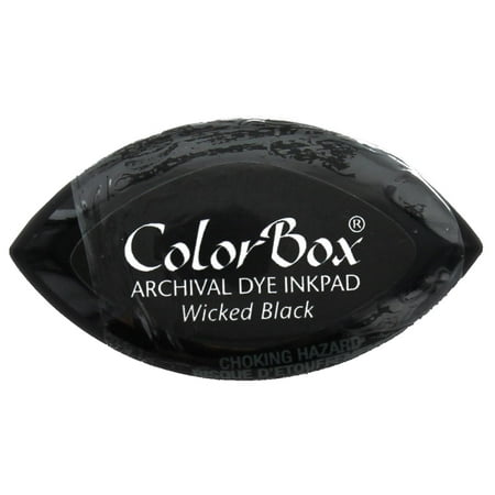 ColorBox Archival Dye Ink Pad Cat's Eye Wcked Blck