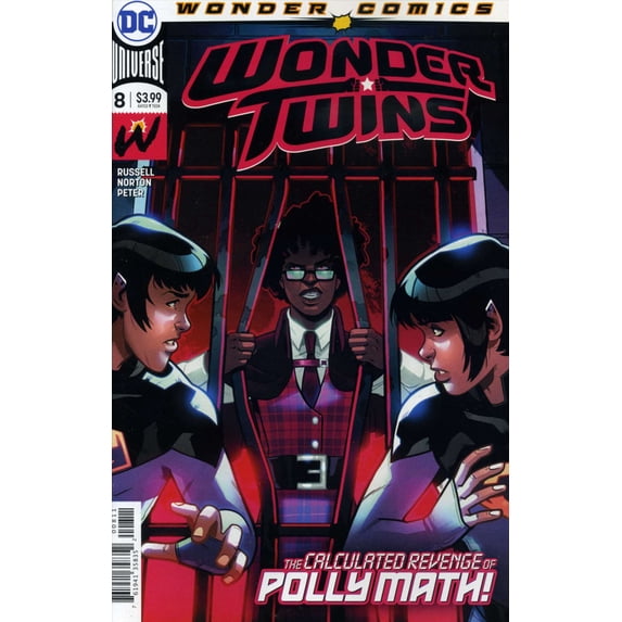 Wonder Twins #8 VF ; DC Comic Book