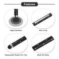 thumbnail image 4 of Uxcell 10Pcs Glitter Rhinestone Stylus Pens for Touch Screens Universal Metal Capacitive Pen Black, 4 of 7
