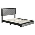 thumbnail image 3 of Boyd Sleep ARPBBG203EK Adrian Faux Leather Upholstered Platform Bed, 3 of 5
