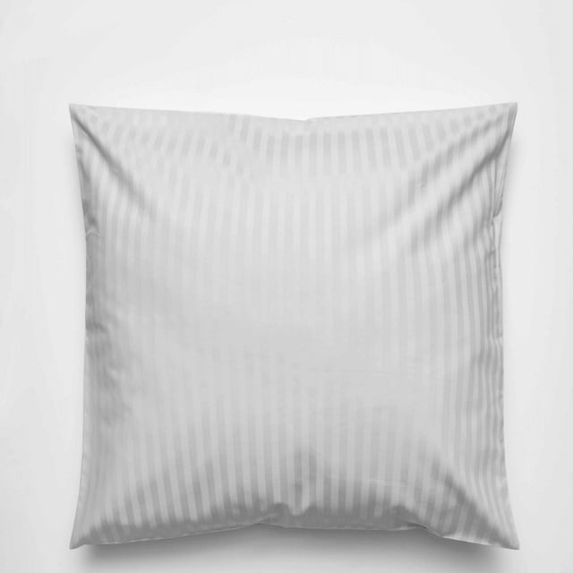 Belledorm 540 Thread Count Satin Stripe Continental Pillowcase