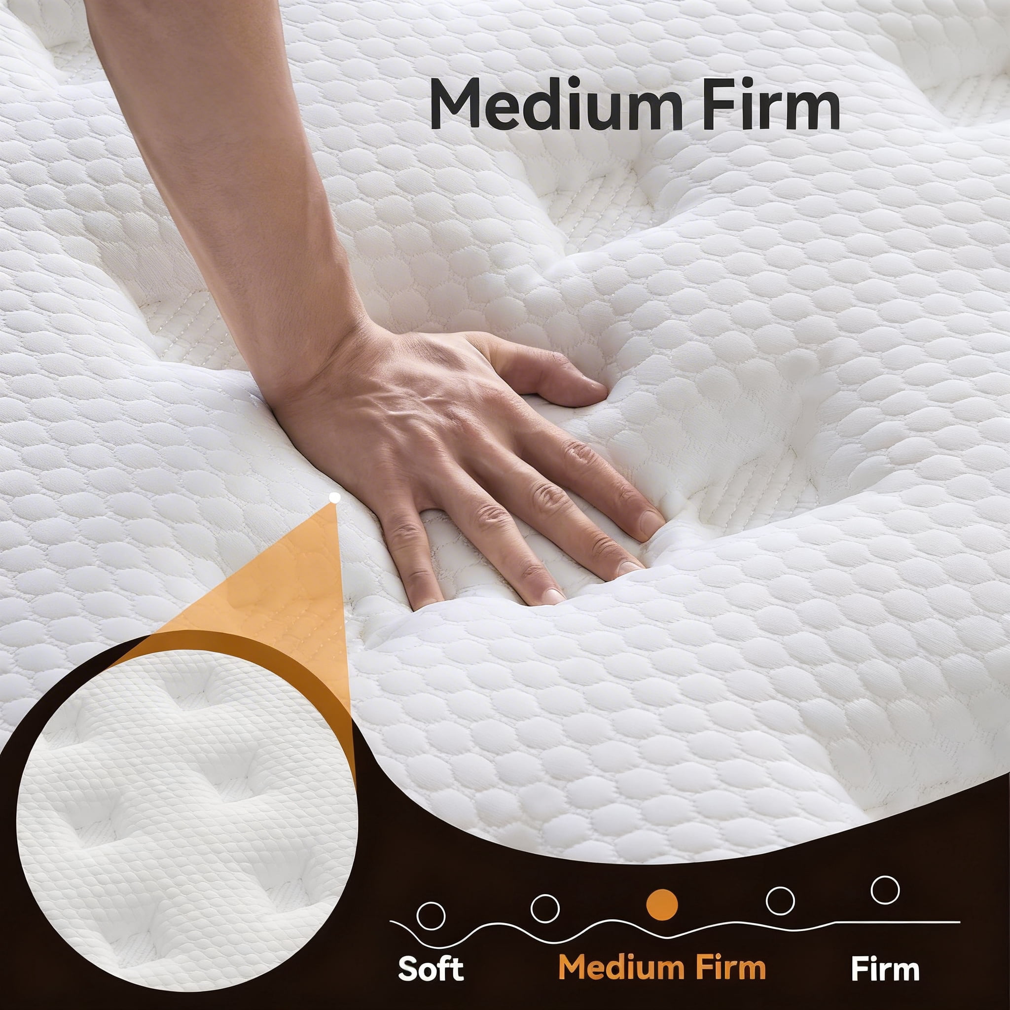 Sailvan Queen Mattress, 12 Inch Hybrid mattresses with Independent Pocket Coils, Memory Foam Mattress in a Box, Motion Isolation, Medium Firm,CertiPUR-US,100 Nights Trial