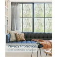 thumbnail image 2 of Sanmadrola 17.7''x158'' Frosted Window Film Non-Adhesive, Frosting Privacy Film for Glass Windows, Self Static-Cling Decorative Window Cling for Home Office UV Protection Cross Pattern, 2 of 7
