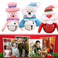 thumbnail image 4 of ZHAOCHENG Lindo Papá Noel para decorar fiestas navideñas Adornos de campana navideña, 4 of 5