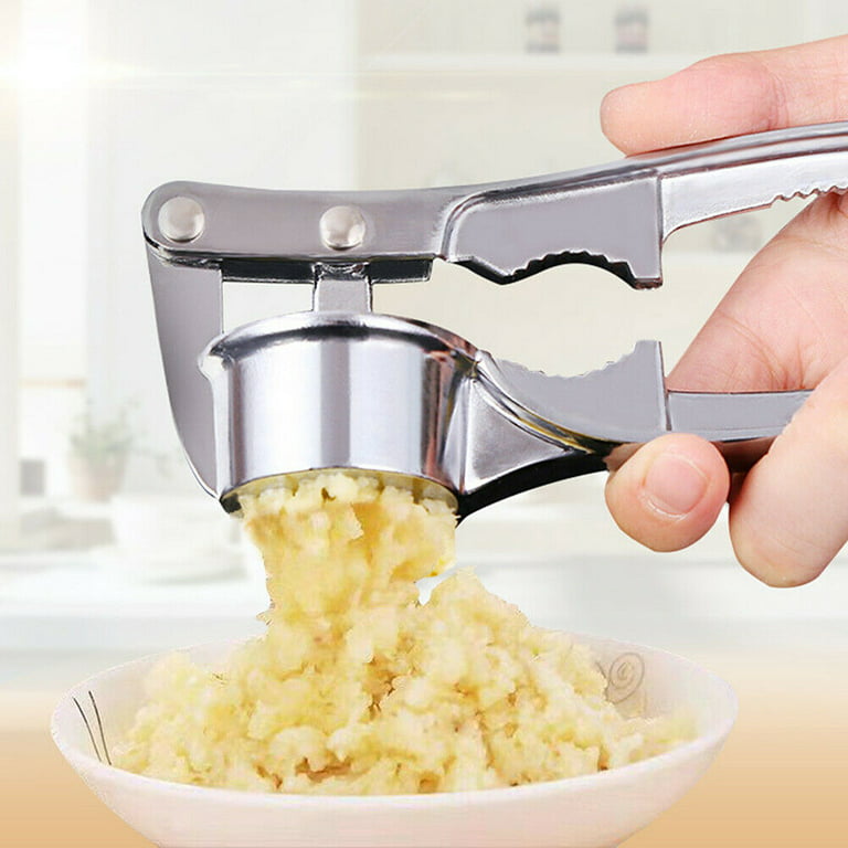 Garlic Press Crusher Mincer Chopper Peeler Squeeze Ginger – Meal Prep  Advantage