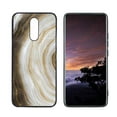 thumbnail image 1 of Compatible with LG X4 Phone Case, White-Golden-Marble-108-jpg-4-3 Case Men Women, Flexible Silicone Shockproof Case for LG X4, 1 of 1