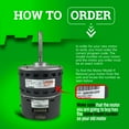 thumbnail image 2 of Restored Lennox 103070-03 Blower Motor ECM 3.0 1 HP (Refurbished), 2 of 9