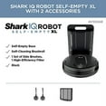 thumbnail image 6 of Shark IQ Robot Vacuum AV1002AE with XL Self-Empty Base, Self-Cleaning Brushroll, Advanced Navigation, Wi-Fi, Compatible with Alexa, 2nd Generation, 6 of 14