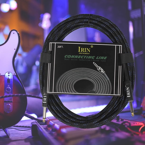 Cable de audio IRIN 6M Cable de audio de cobre puro Accesorios para instrumentos musicales JShteea El nuevo