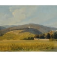 thumbnail image 2 of Johann Peter Krafft 18x15 Black Ornate Wood Framed Double Matted Museum Art Print Titled - Landscape Near Baden (Before 1835), 2 of 5
