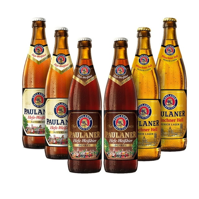 Six Pack Cerveza Paulaner Mix 500ml c/u