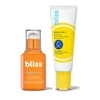 Bliss Brighten & Block Bundle | Vitamin C Serum & Block Star Tinted Mineral Face Suncreen Spf 30.